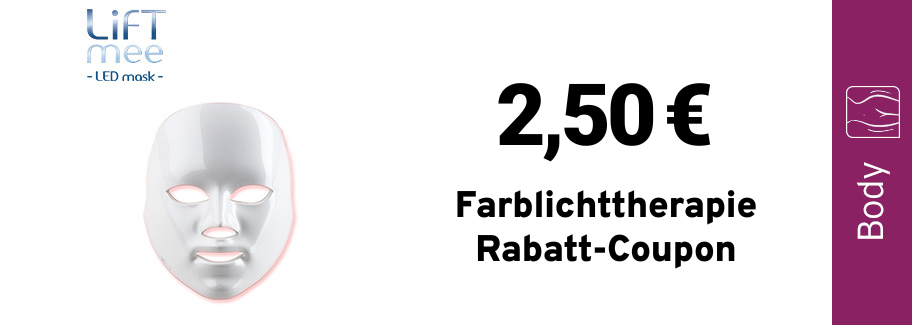 Farblichttherapie Coupon 2,50€