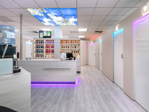 SUNPOINT FIliale von innen